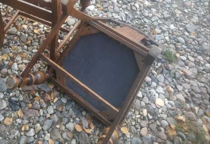 Zabytkowe Angielskie Krzesła 5szt antyki fotele jadalnia kuchnia