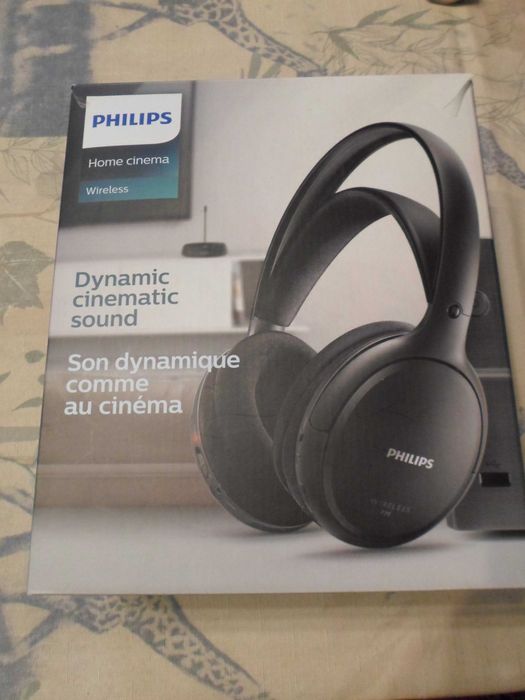 Навушники Беспровідні навушники Беспроводные наушники PHILIPS SHC5200