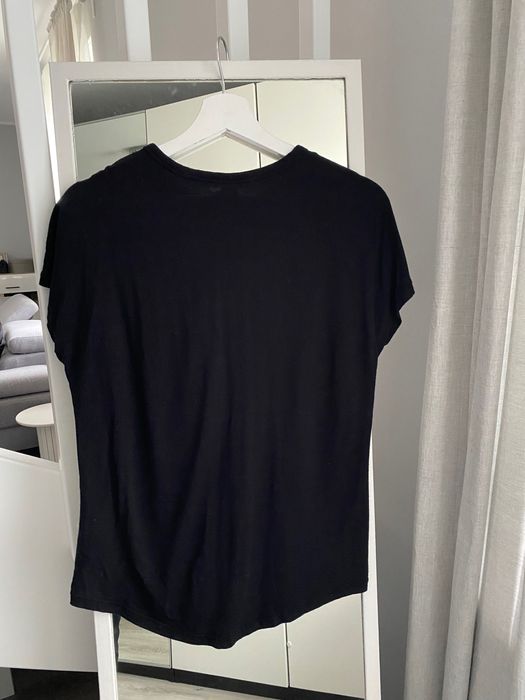 Bluzka Tshirt Czarna Basic