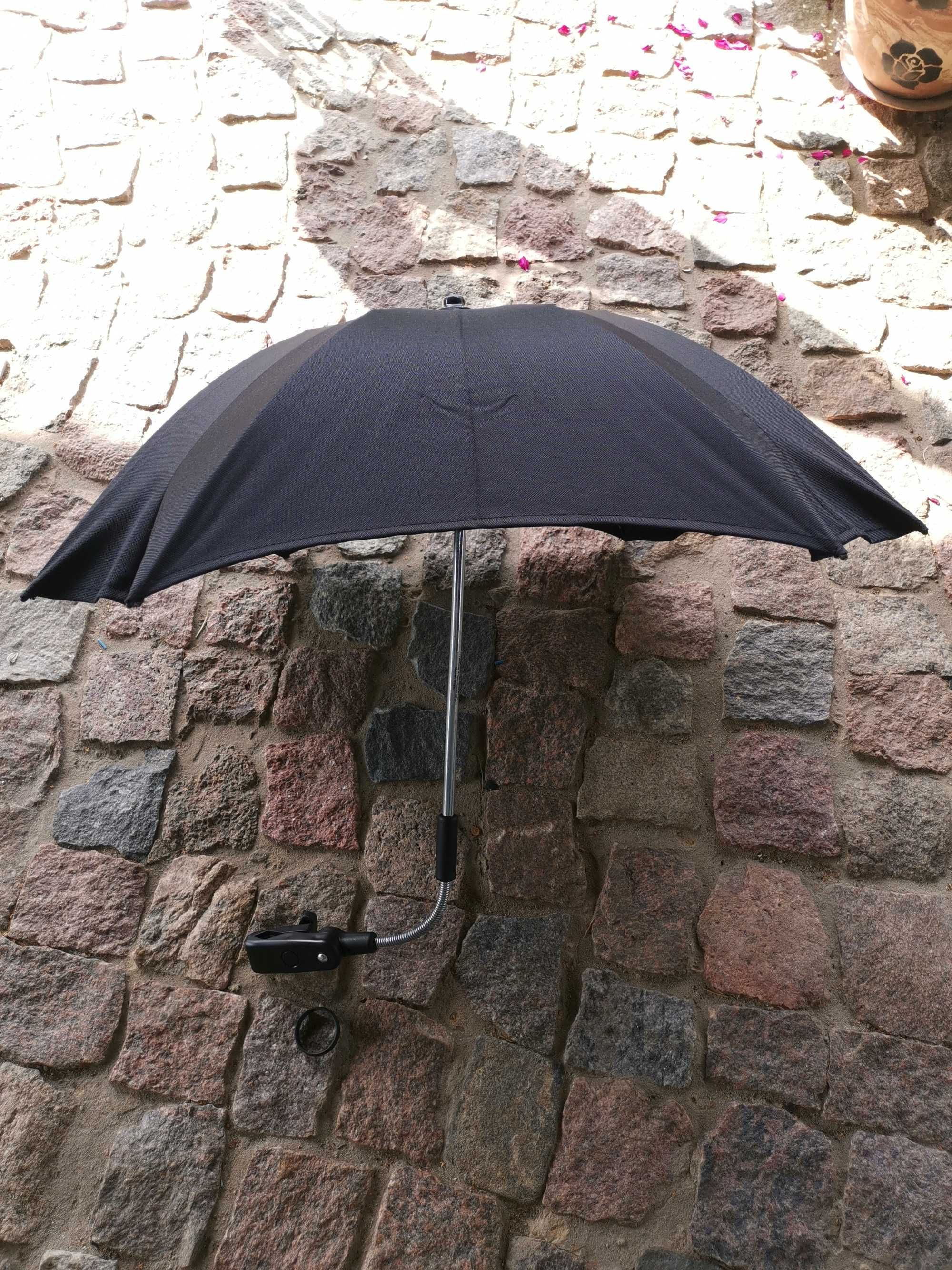 Uniwersalny kwadratowy parasol do wózka