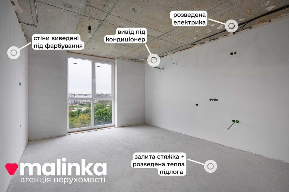 Продаж/1 квартира/Частковий ремонт/Рудненська 8/ Новобудова/Львів