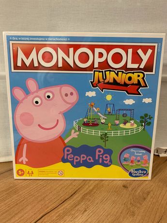 Gra planszowa HASBRO Monopoly Junior Świnka Peppa