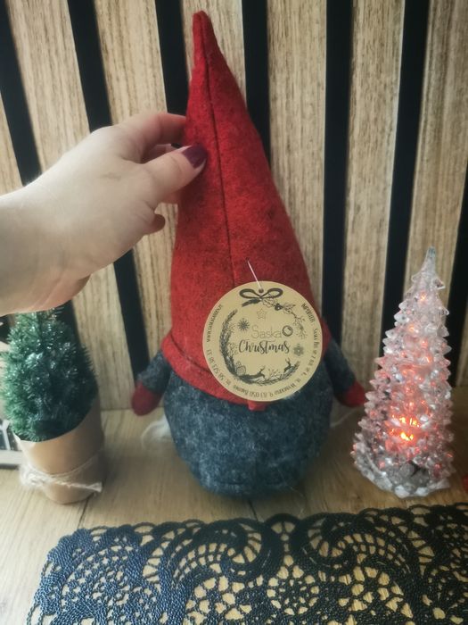 Zestaw ozdób świątecznych skrzat