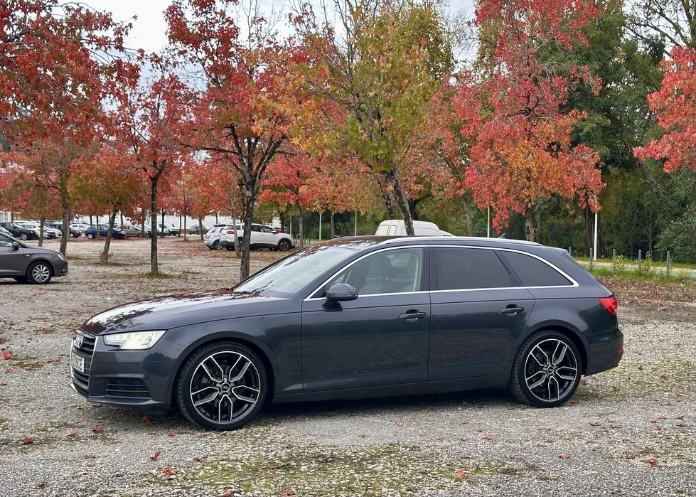 Audi A4 Avant 2.0 TDI 150cv (B9) 2017 • Azul Cosmos Metálico - A preço