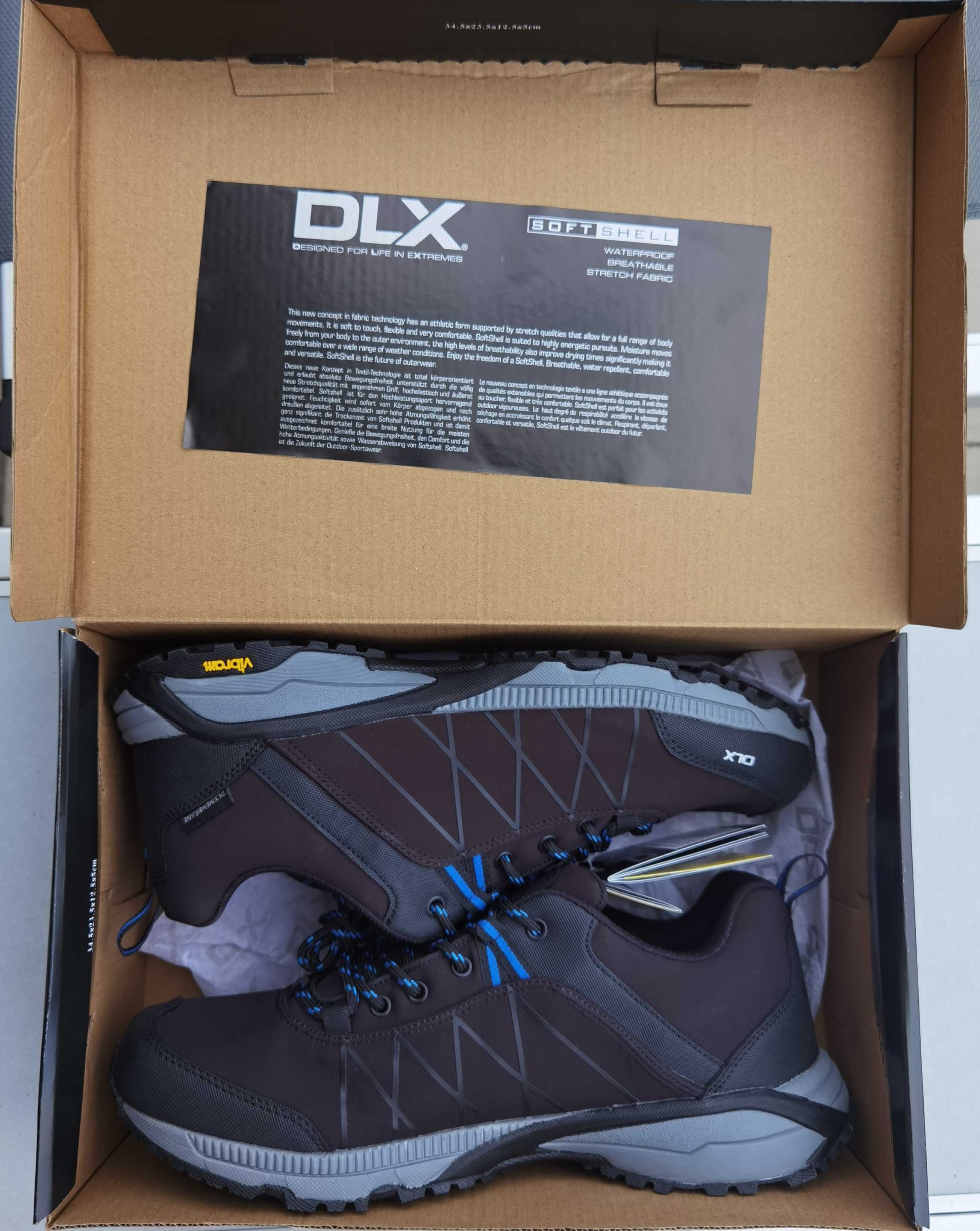 Buty Trespass KEYBOARD II DLX Black trekkingowe turystyczne Vibram