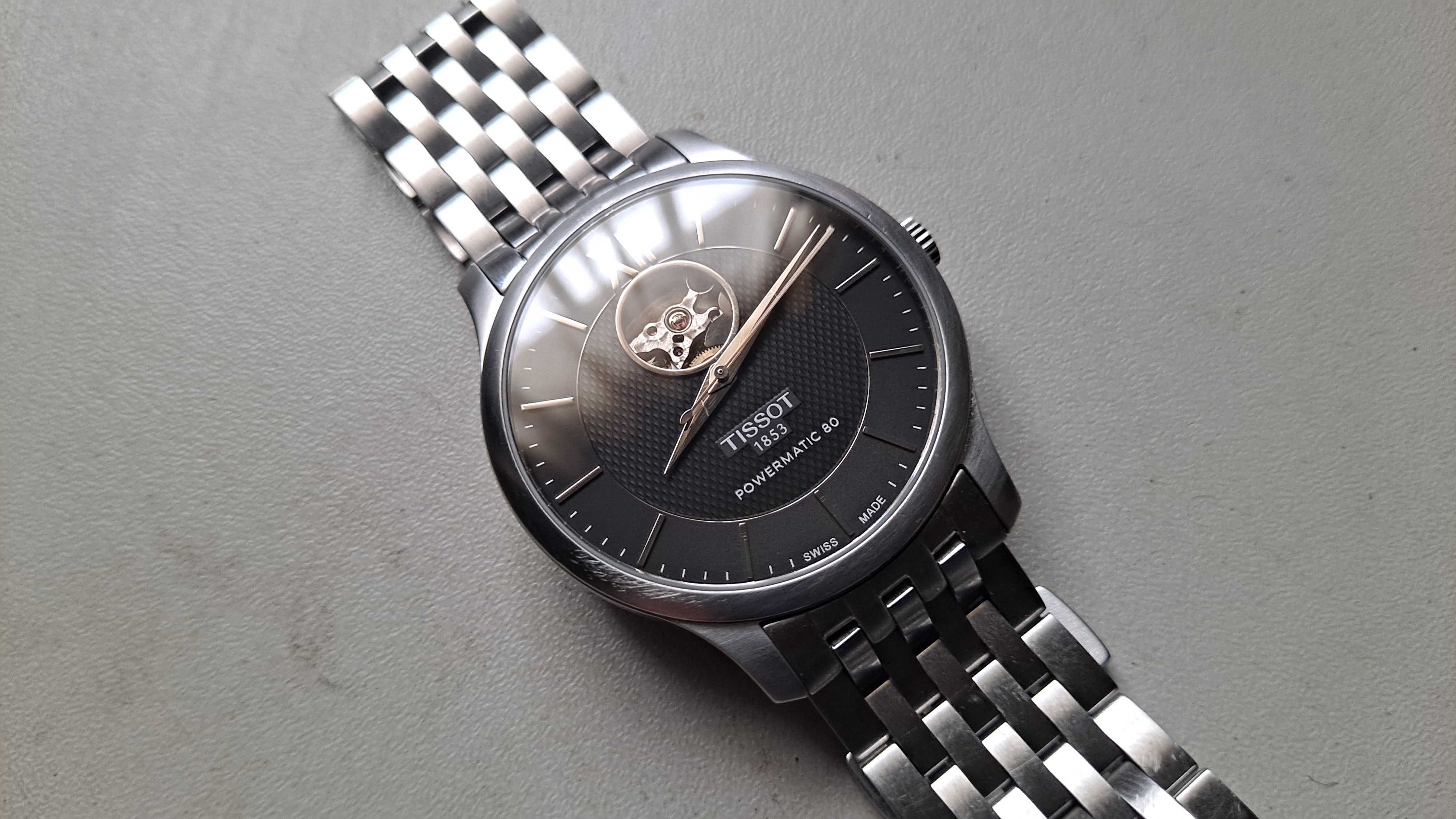 tissot - powermatic 80 - zegarek - automat