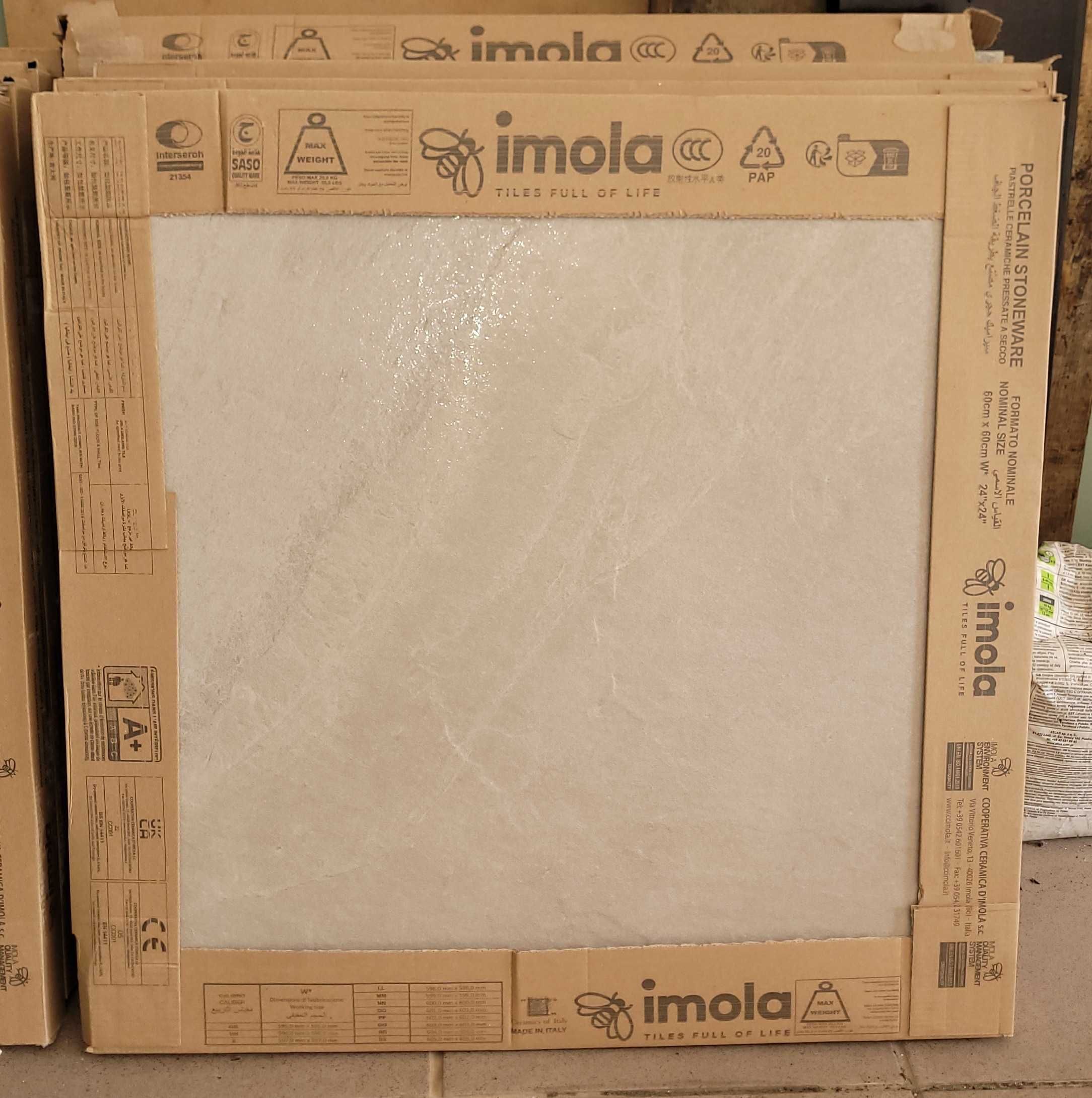 Płytki włoskie Imola X-Rock Beige 60X60