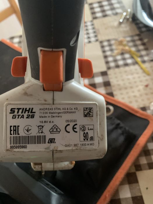 Motoserra do stihl de bataria