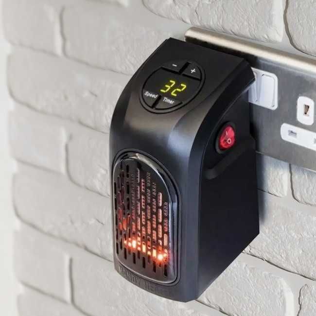 АКЦИЯ  -72% Портативный мини обогреватель 400Вт Handy Heater