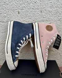 Кеди зимові CONVERSE CHUCK 70 HI (navy b navy blue/baby pink)