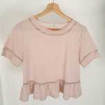T-shirt croped rosa