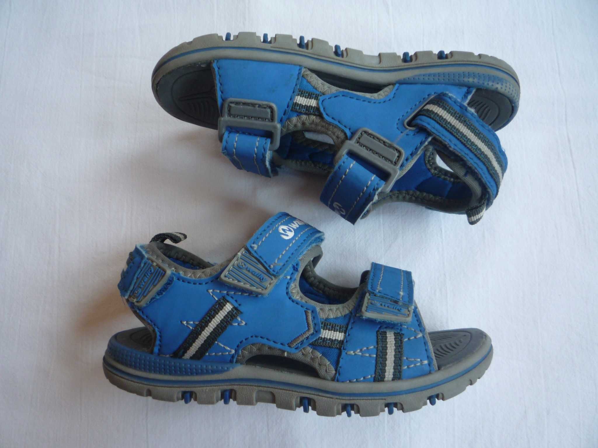 Walky r 27 dł 17cm Sandałki na rzepy Bardzo lekkie Mięciutkie Sandały