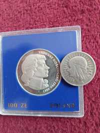Dwie monety kolekcjonerskie