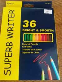 Олівці кольорові, кольорові олівці, Marco, 36 кольорів