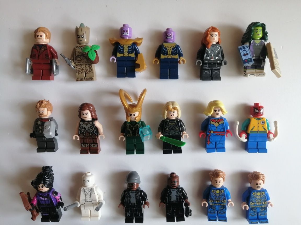 Lego Marvel & DC - figurki superbohaterów i złoczyńców