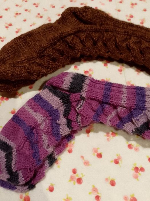 Носочки вязаные. Новые.