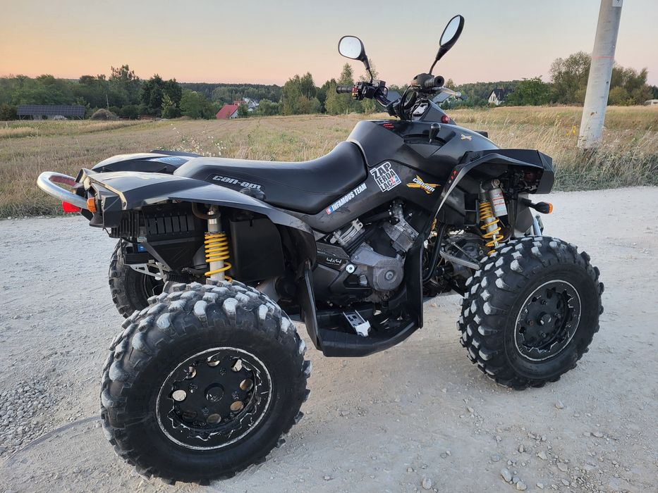Can am renegade 800 4x4 ZAREJESTROWANY  ( nie polaris grizzly kodiak )