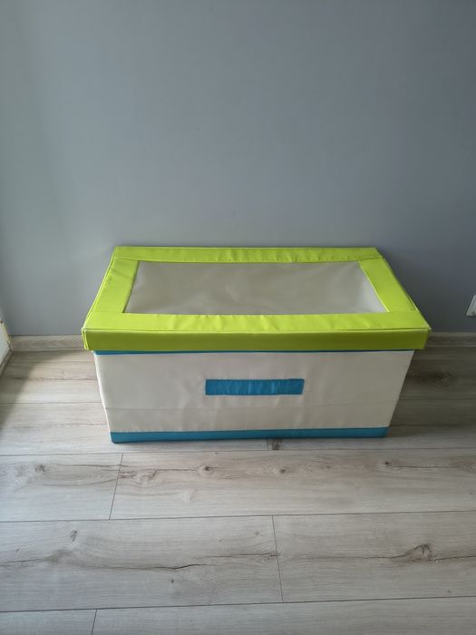 Skrzynia pojemnik na zabawki box na zabawki IKEA kusiner