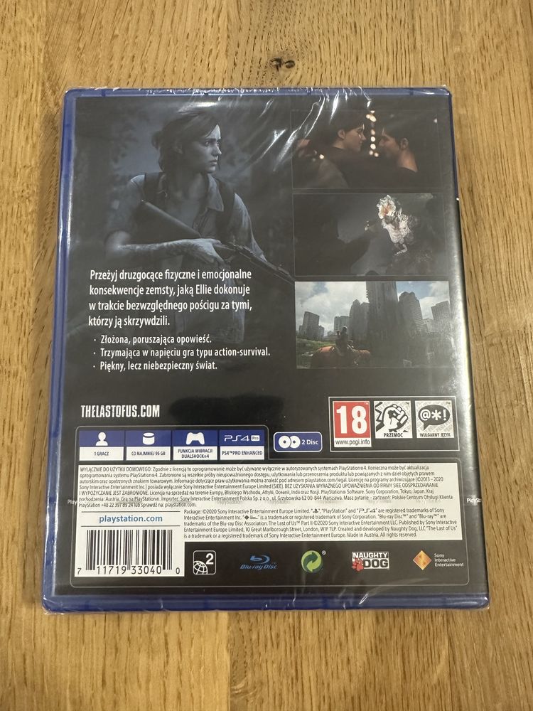 The Last Of Us II / PS4 / Nowa / PL