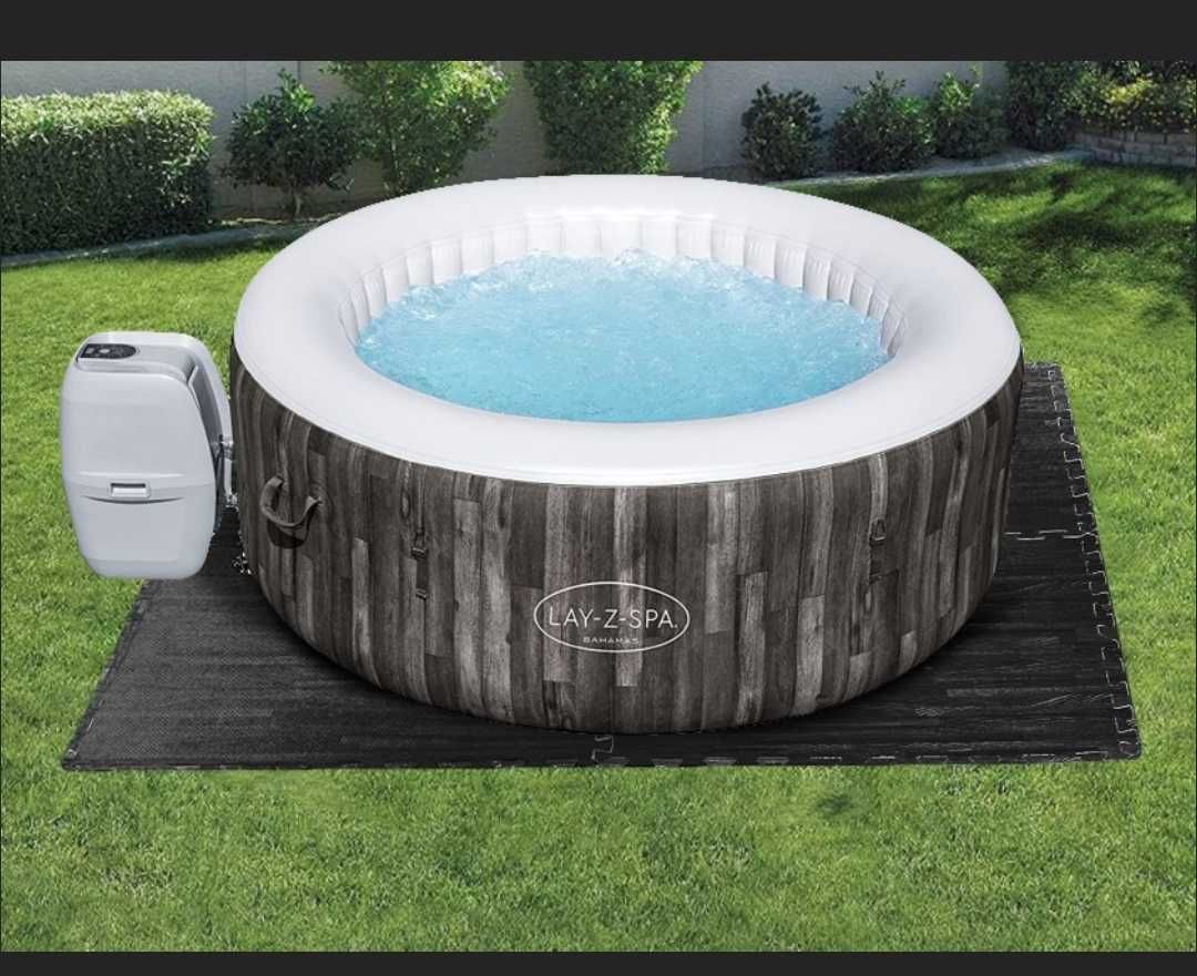 Jacuzzi ogrodowe dmuchane podgrzewana woda nowe.4 osobowe