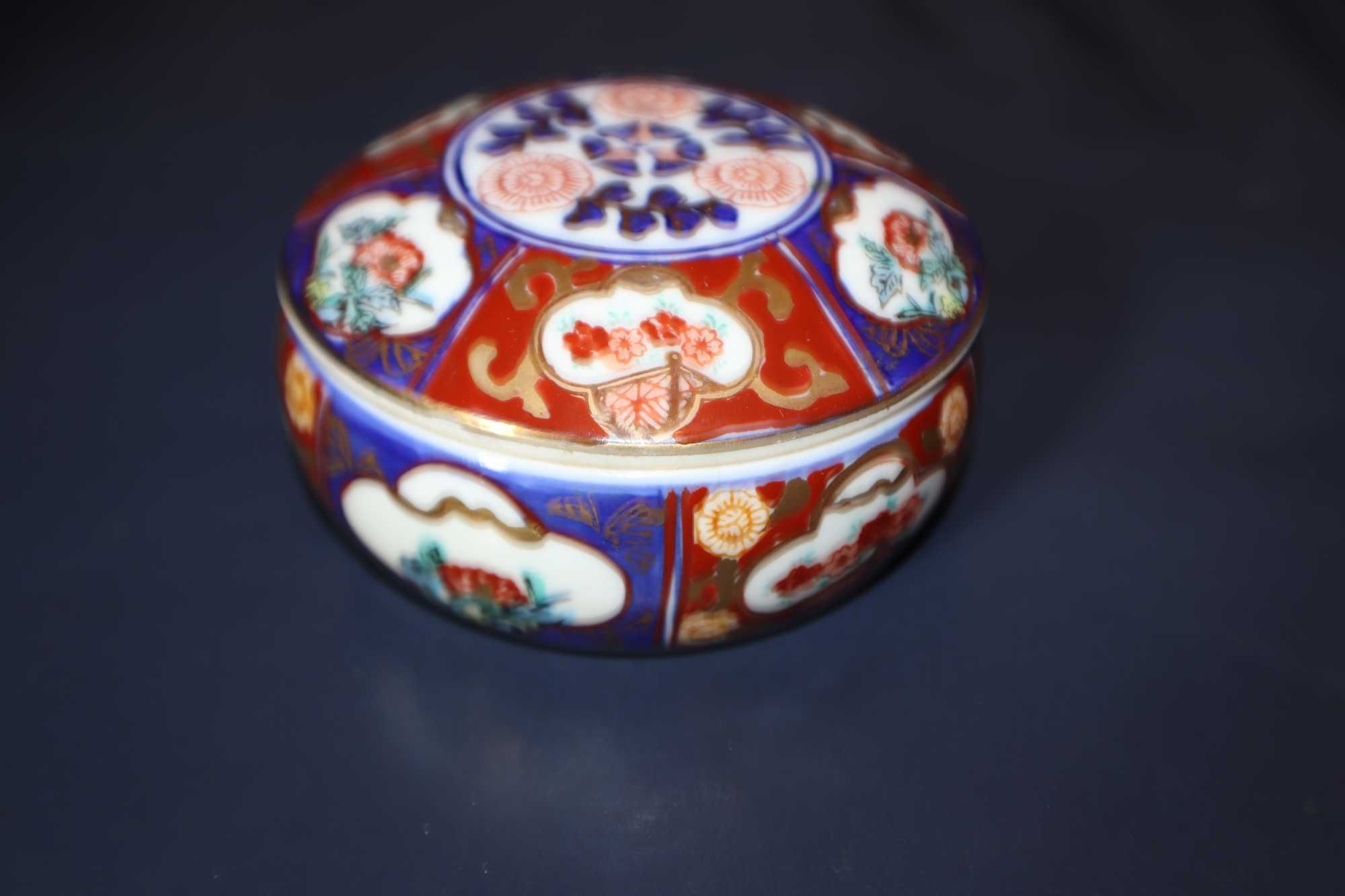 Vintage Japanese Gold Imari bomboniera LATA 60-TE XXw b090502