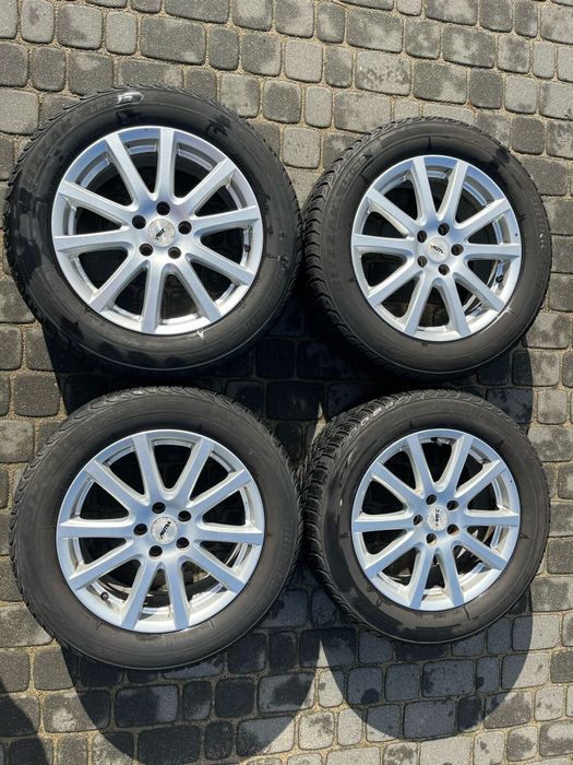 Felgi17 Alutec 5*108 Ford Kuga S-Max czujniki opona zima kpl