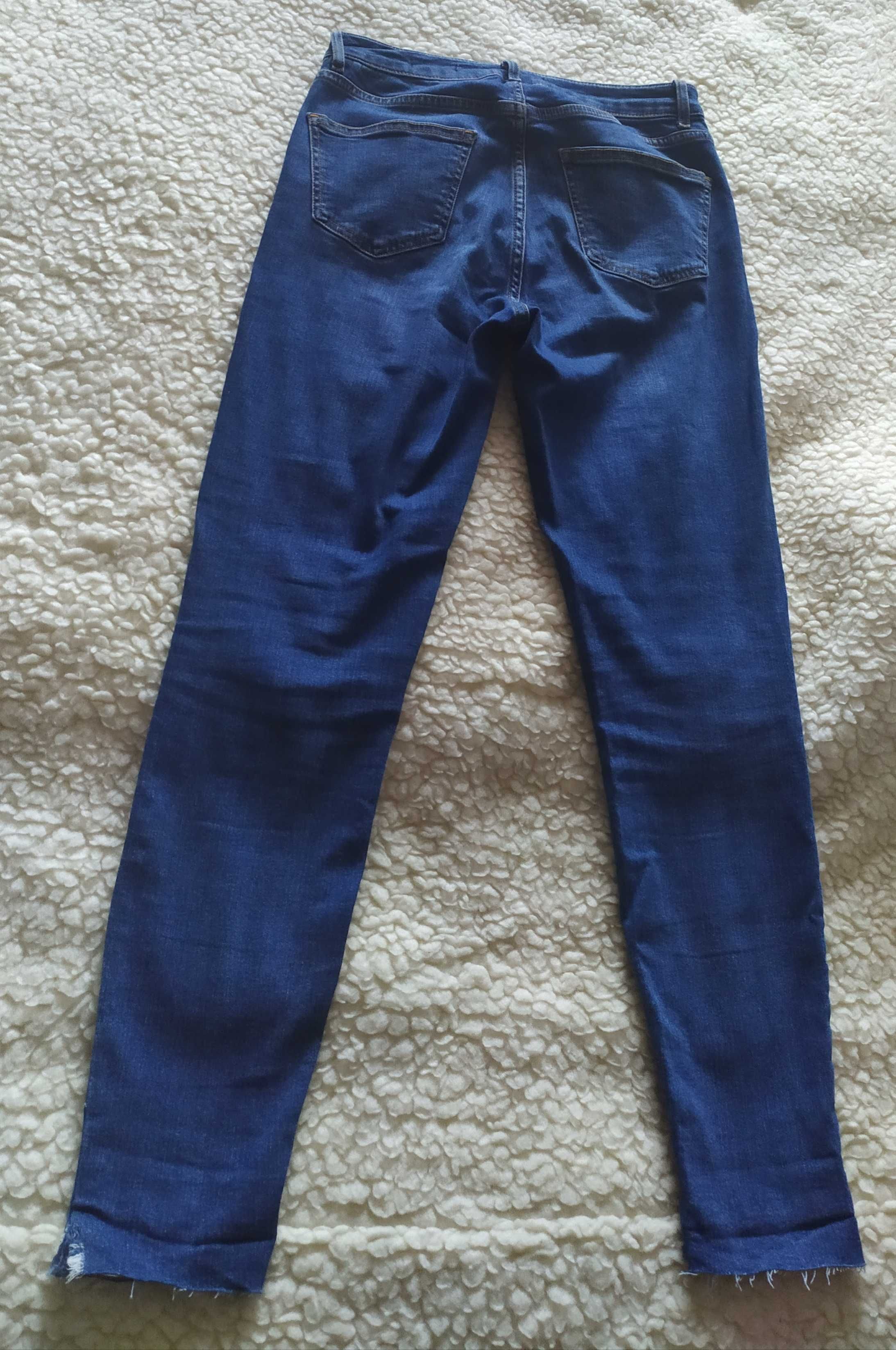Spodnie jeansowe skinny 38