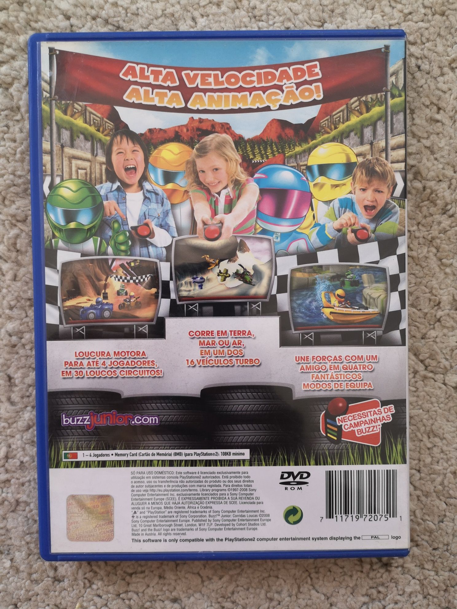 Buzz Junior Corridas Loucas para PS2