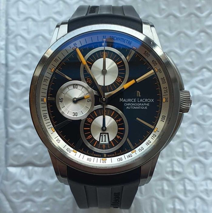 Zegarek Męski Maurice Lacroix Pontos Automatic Chronograph Titanium