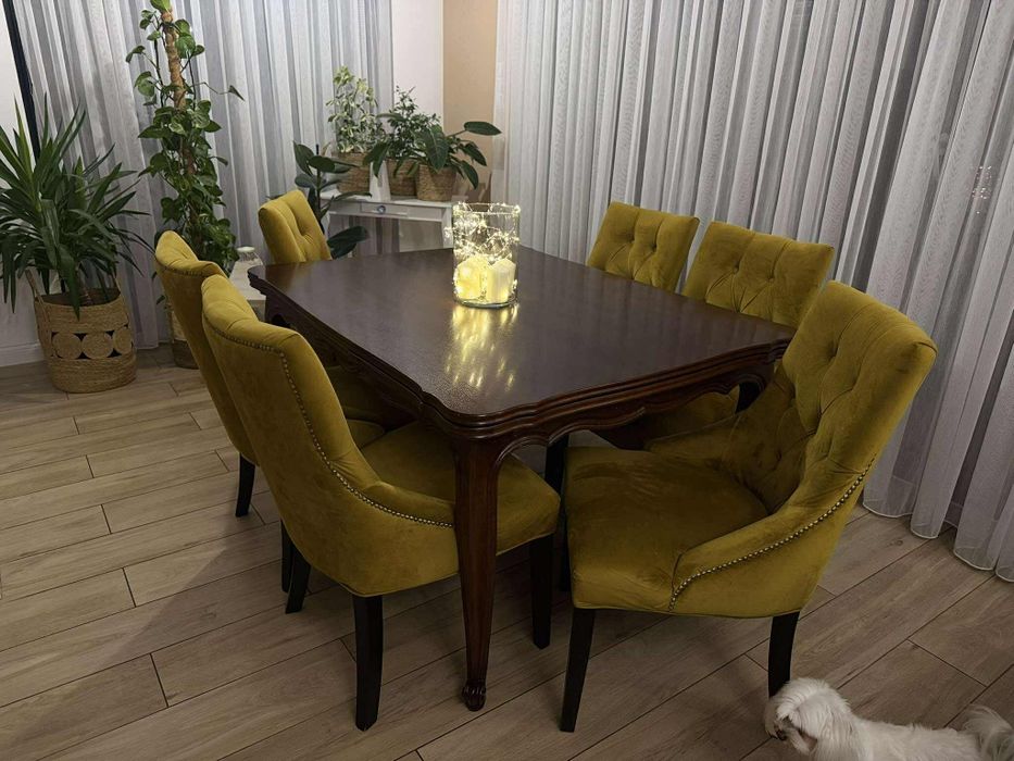 Krzesła chesterfield