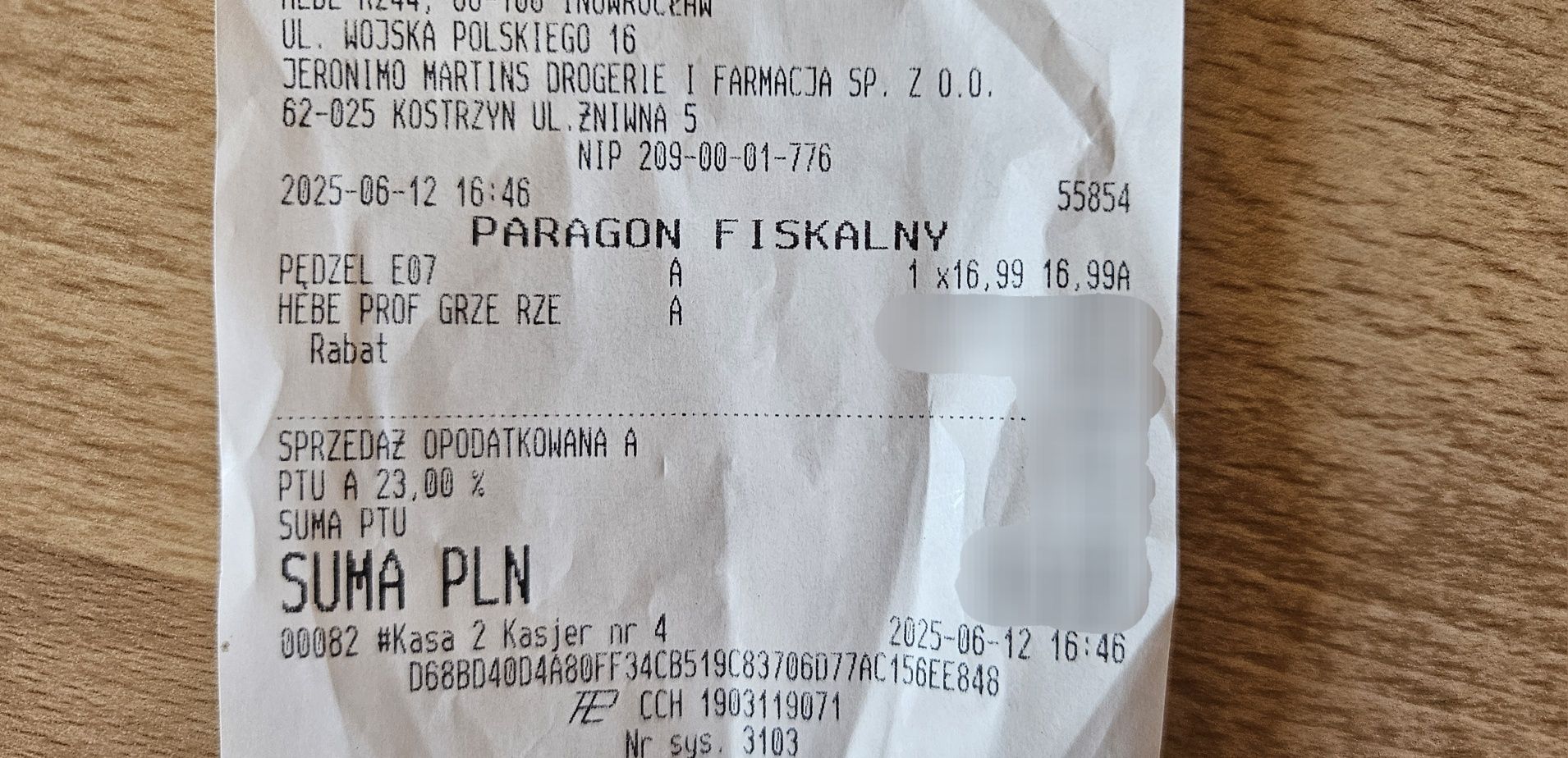 Nowa szczoteczka do brwi i rzęs Hebe