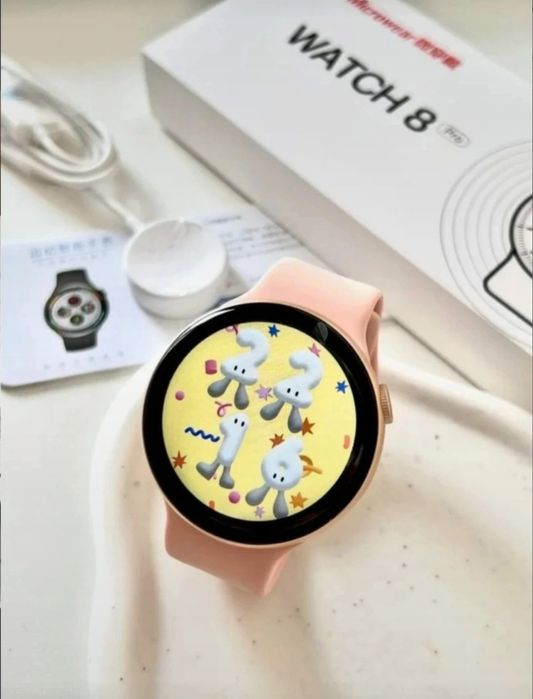 Smartwatch Feminino Redondo Watch Pro 8