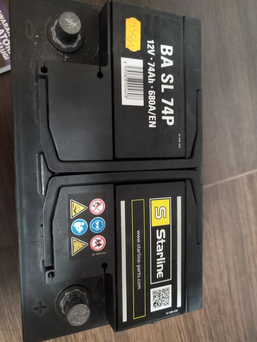 Akumulator Starline 74AH 680A 12V