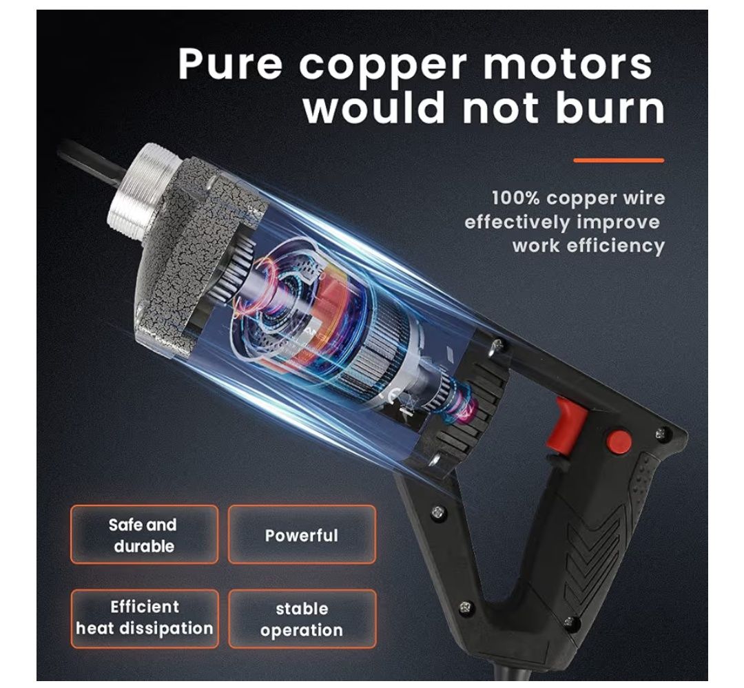 Wibrator do betonu Anbull 1300W