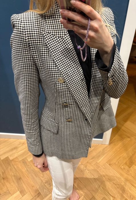 Marynarka w pepitkę Zara