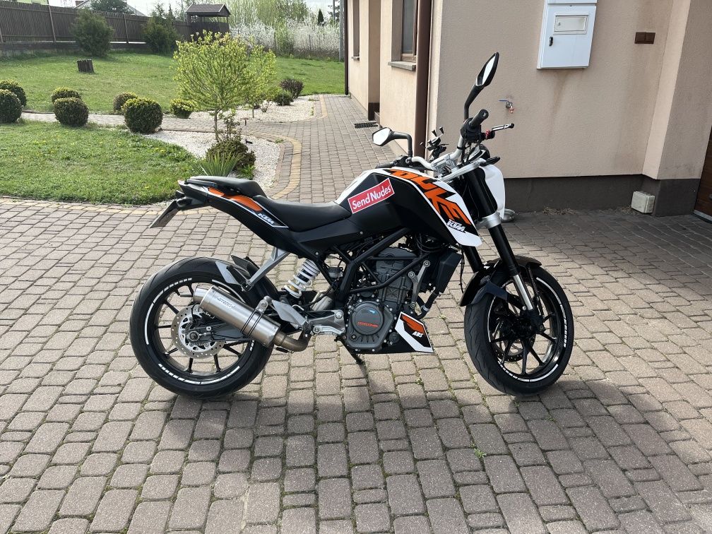 KTM DUKE 125 na kat.B i A1