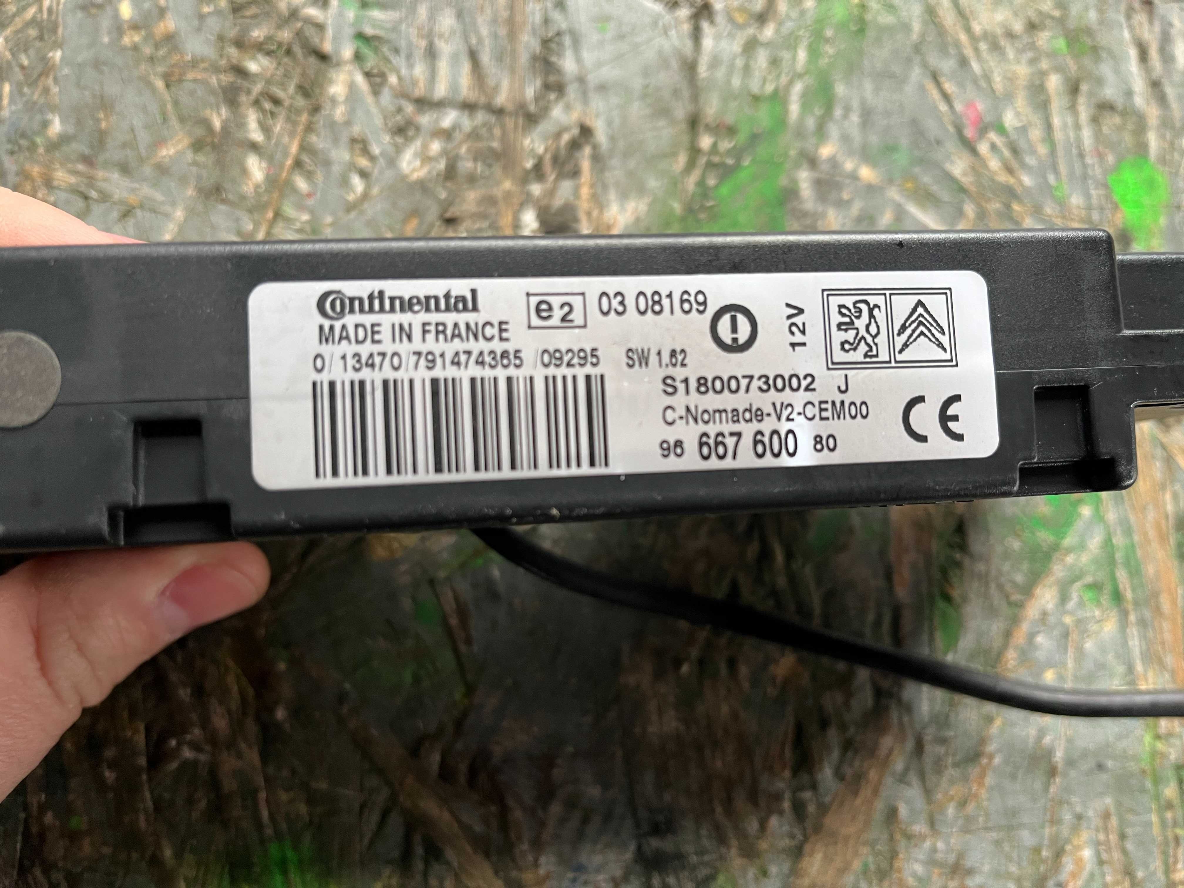 moduł bluetooth gniazdo AUX/USB 966.67600.80 Berlingo II Partner II
