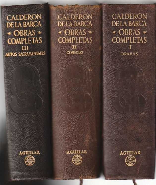 Obras Completas – Calderón de la Barca – 3 volumes (Castelhano)