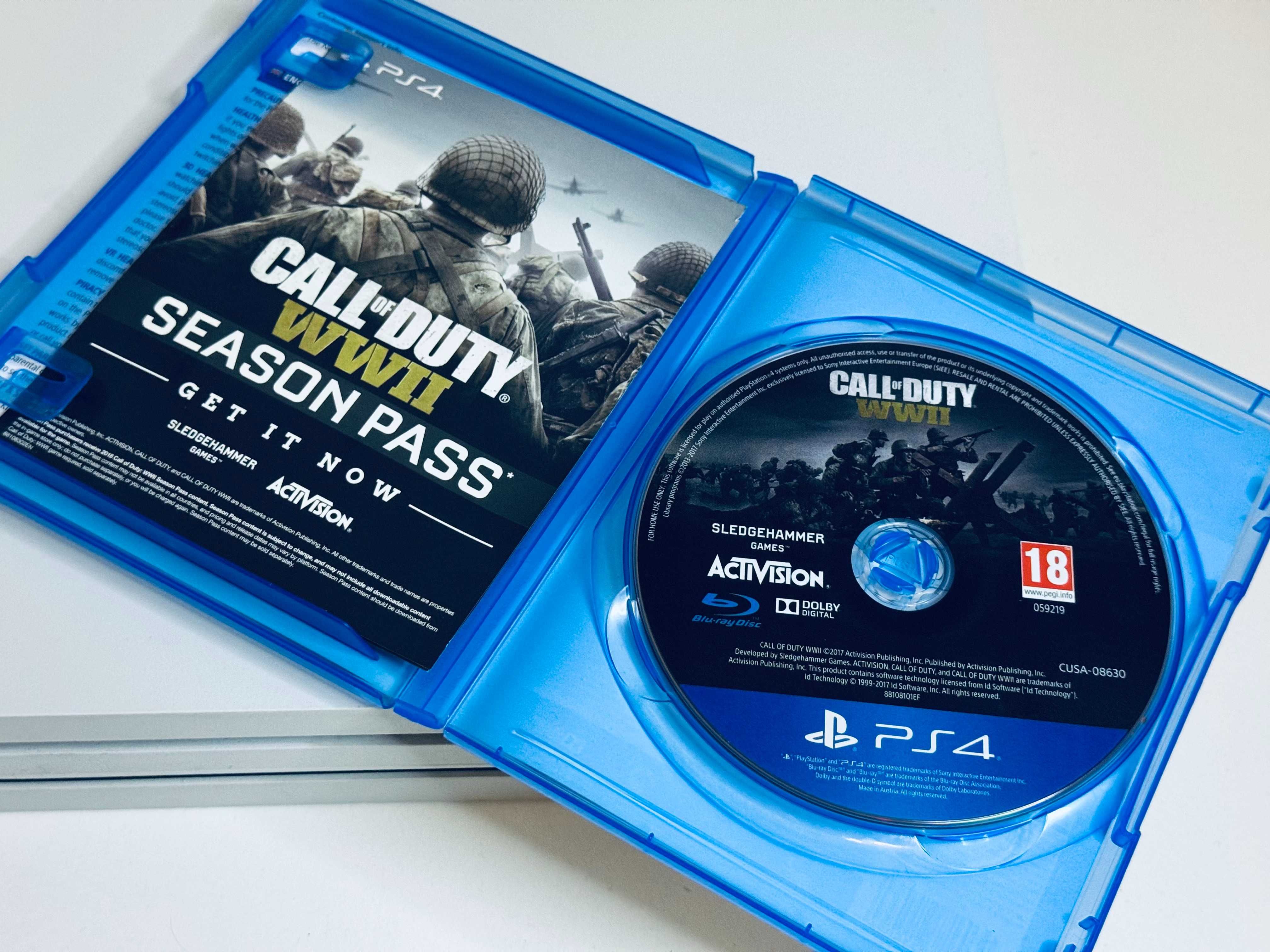 Gra Call of Duty WW2 PS4 Więcej gier na innych ogłoszeniach!