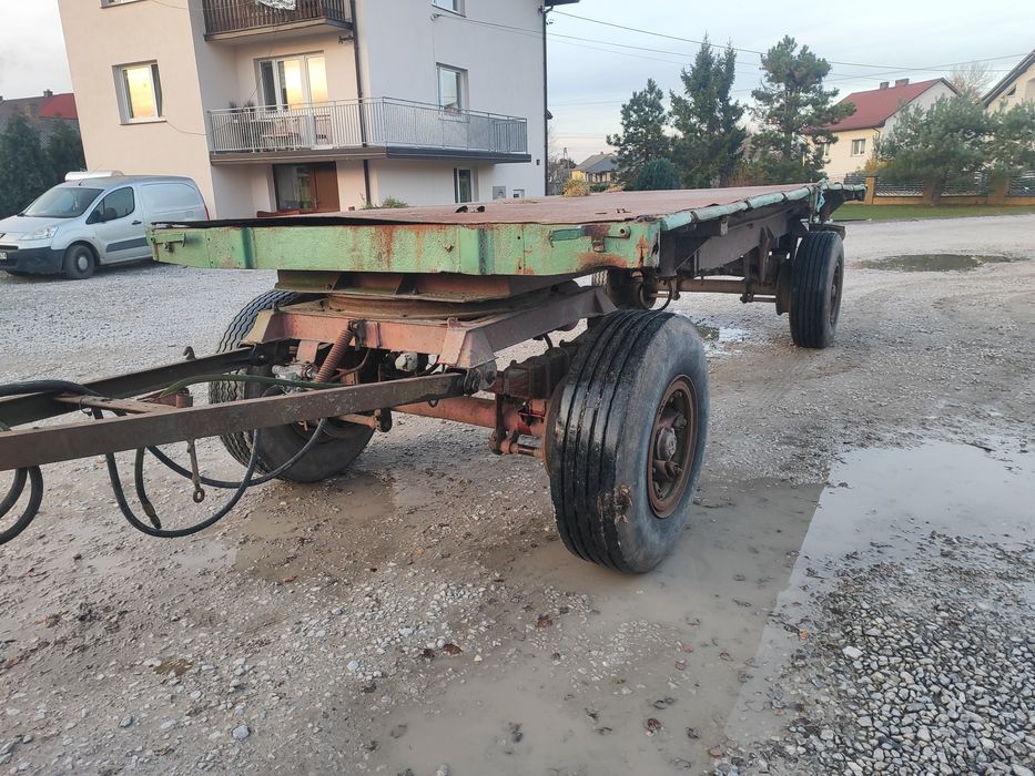 Przyczepy wywrotka 2 osiowa wywrot na 3 strony 16t