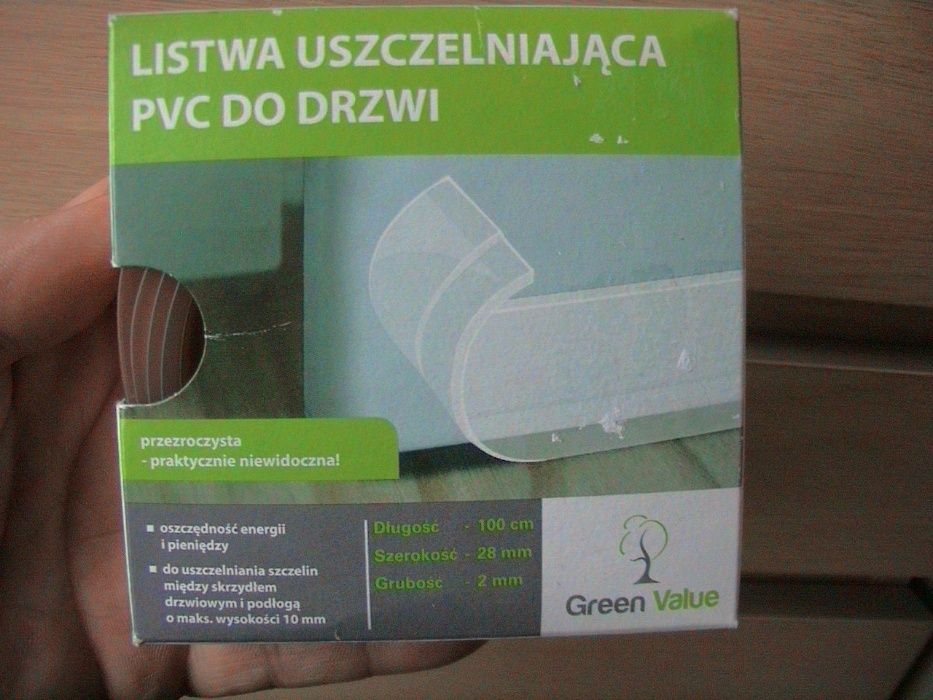 Samoprzylepna listwa uszczelniająca PVC