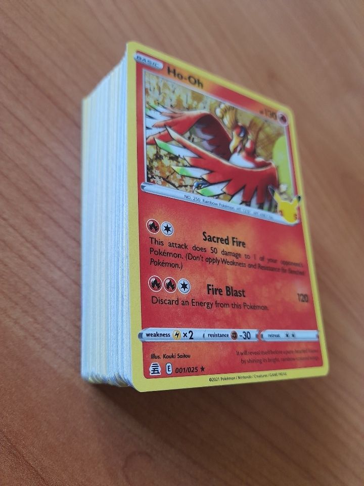 Pokemon TCG Celebrations - zestaw (bulk) 94 kart