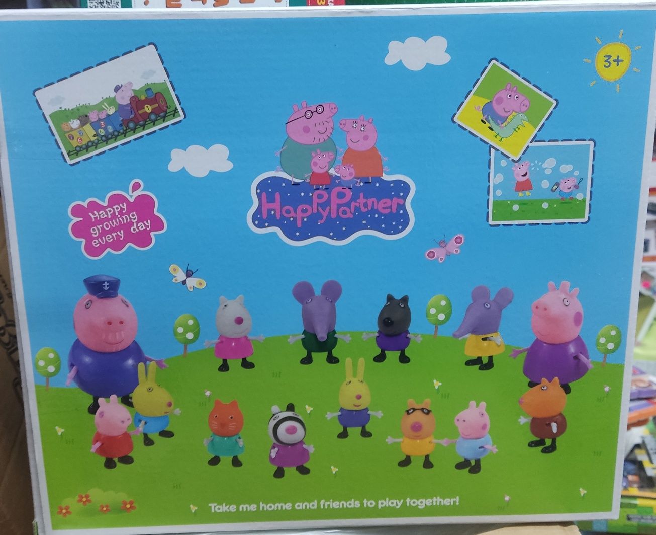 Великий Набір героїв Свинка ПеППа і друзі - 14 фігурок peppa pig