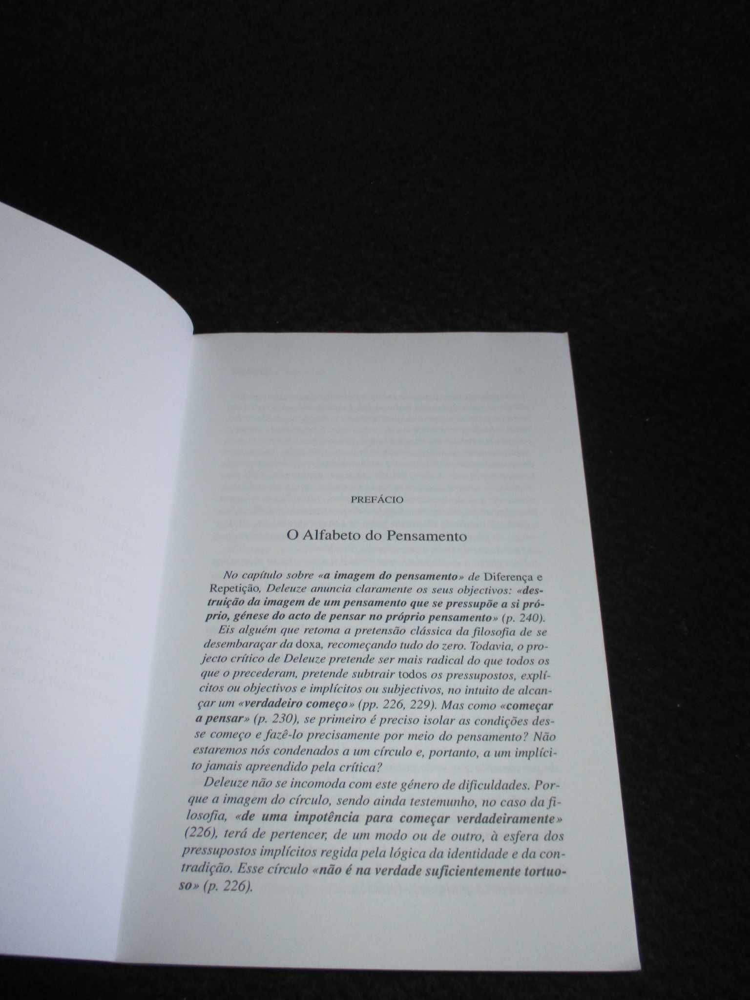 Livro Diferença e Repetição Gilles Deleuze