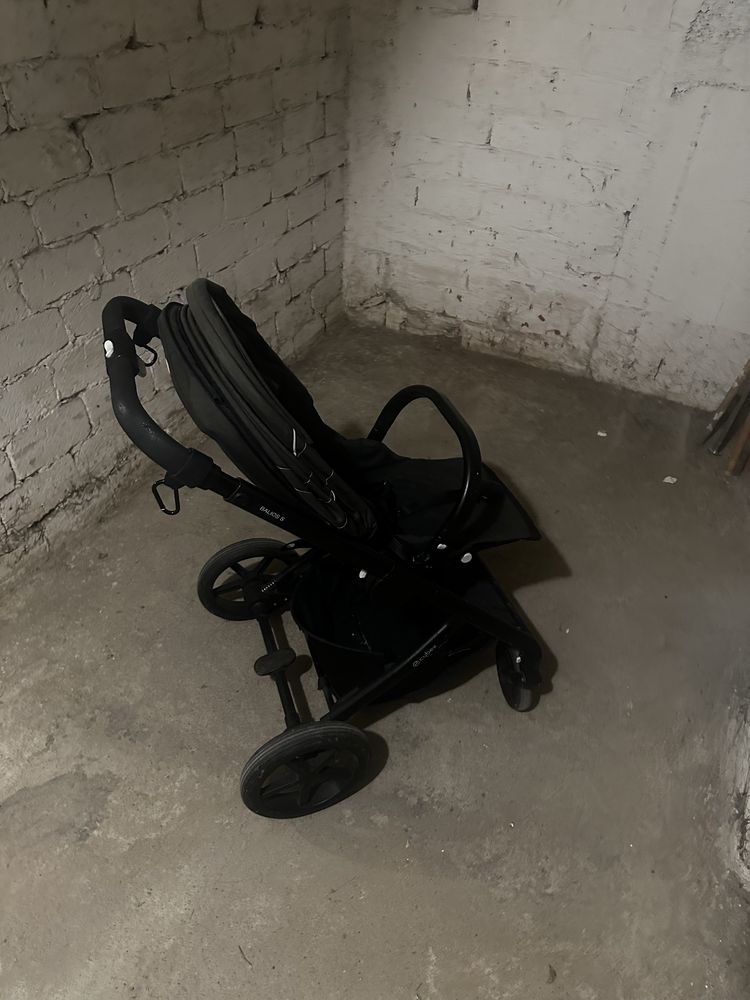 Wózek czarny cybex balios spacerówka