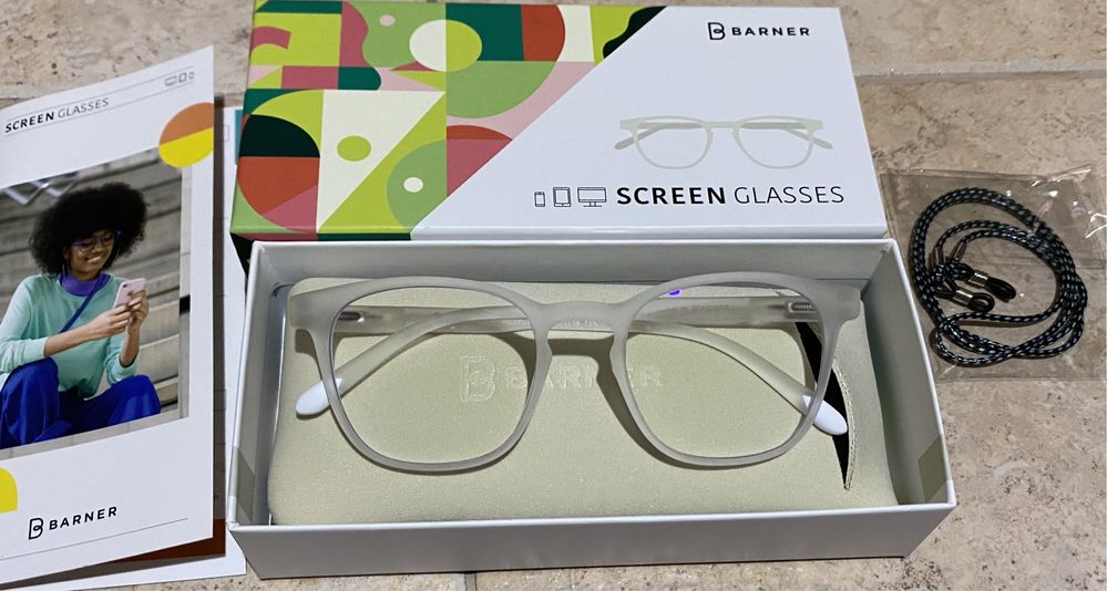 Oculos Barner Screen Glasses novos