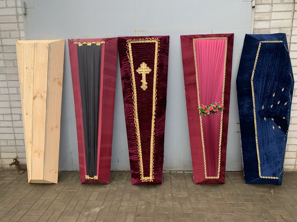 Гробы и памятники, опт и розница