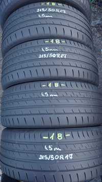 Opony letnie 215/50R17 CONTINENTAL SPORT CONTACT 3 -4 szt