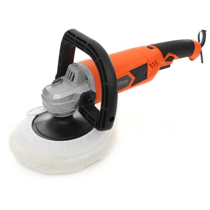 Polerka samochodowa 2500W regulacja obrotów 500 - 3300RPM + rzep, filc