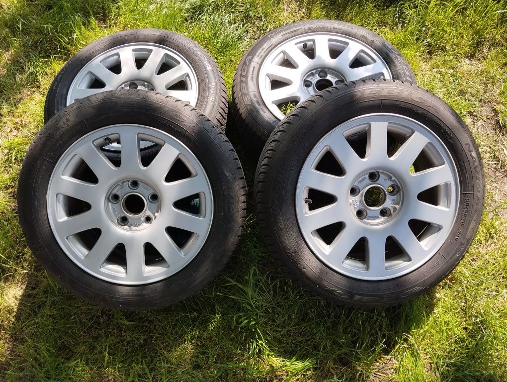 Felgi z oponami wielosezonowymi audi 5x112